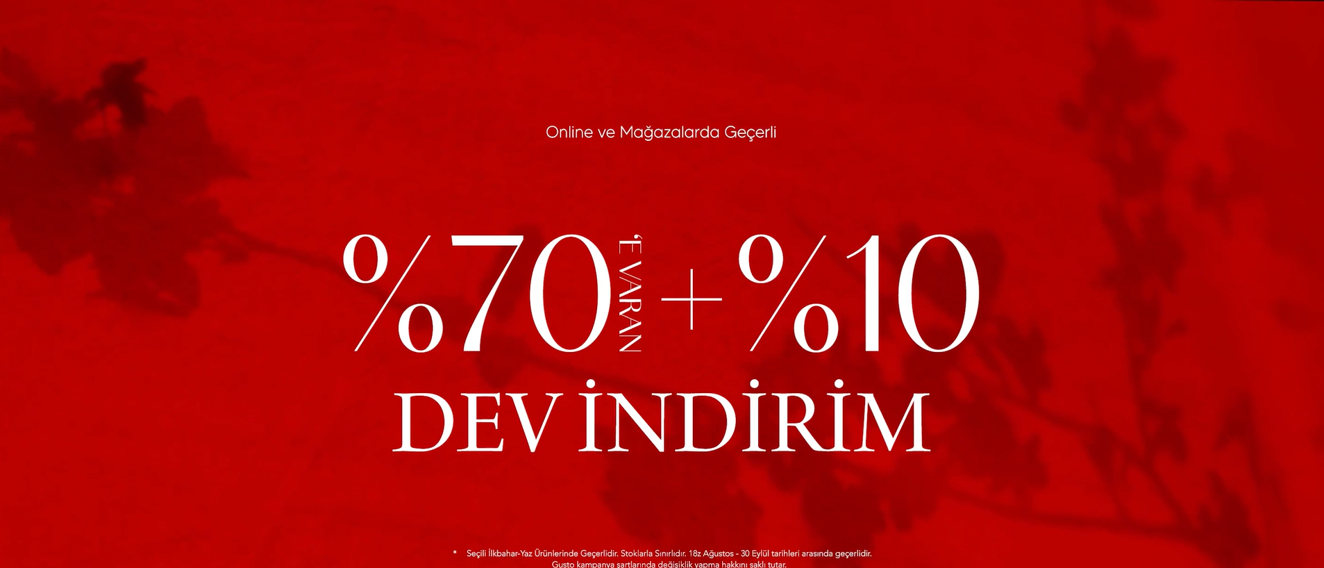 Banner - %70+10 kampanya