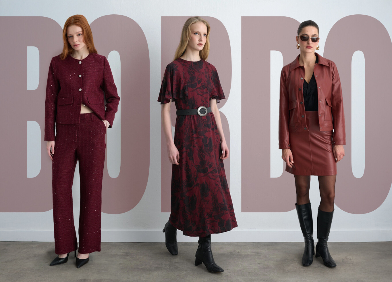 Bordo Nasıl Kombinlenir? Şıklığın En Sıcak Tonu İçin Stil Rehberi