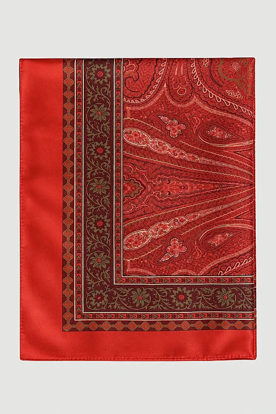 Bohem Harmoni Şal - Turuncu - 2