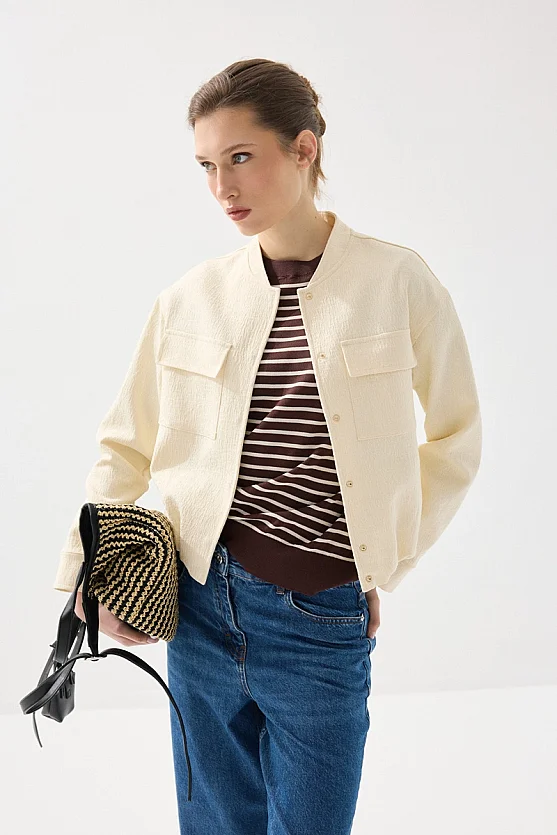 Bol Paça Koton Denim Pantolon - Lacivert - Gusto