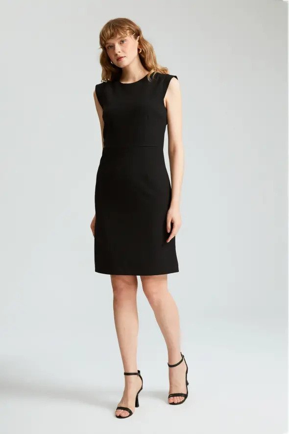 Pinafore hotsell black dress