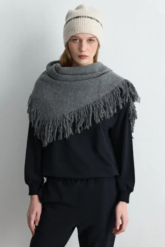 Çoban Dikişli Bere - Bej - Gusto