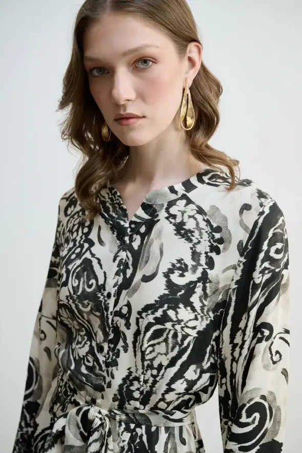 Damla Gold Küpe - Gold - 2