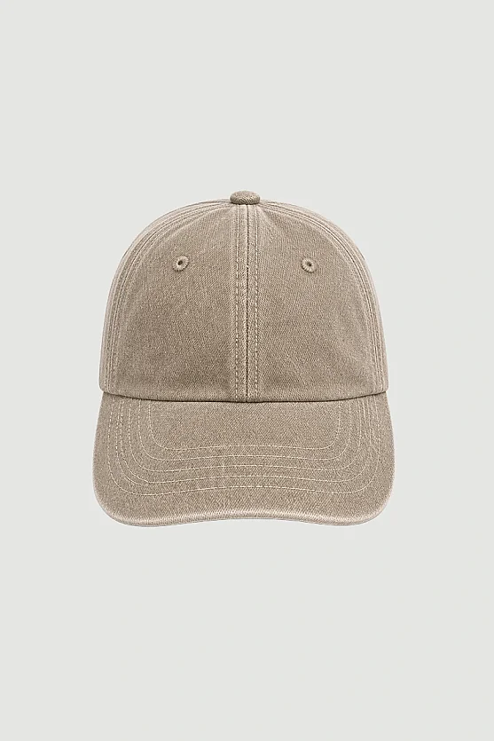 Denim Kasket Şapka - Yeşil - Gusto