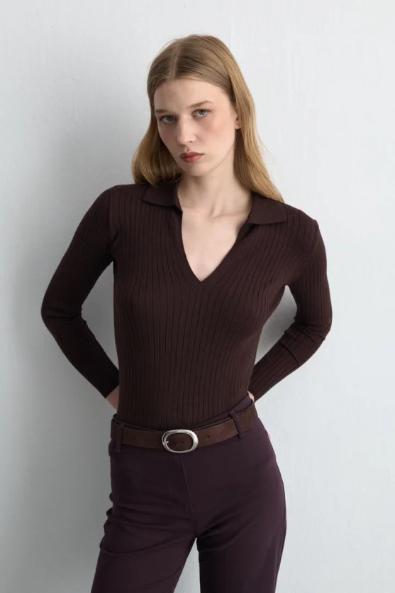 Anka Collection Embroidered Pocket Canvas Pants Plum - Gusto