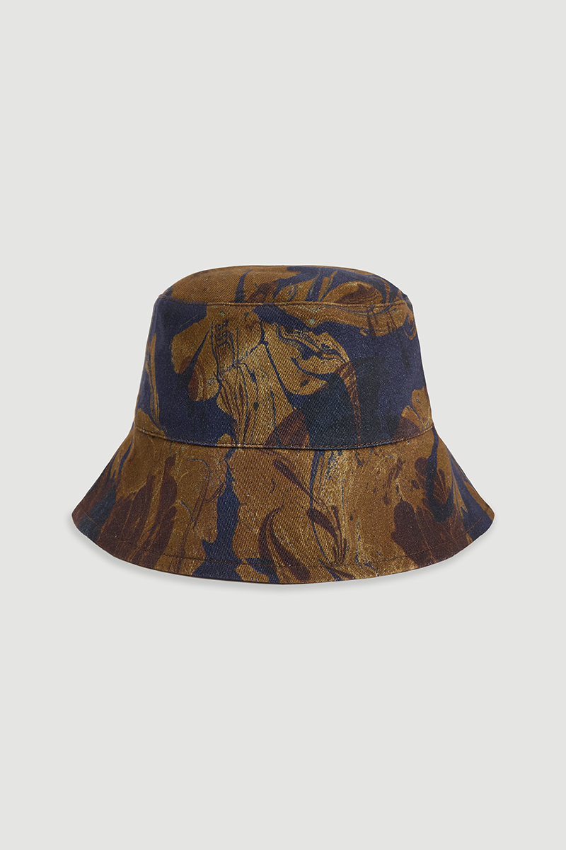 Anka Collection Hat Navy - 1
