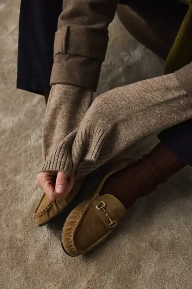 Basic Knit Sweater - Mink - Gusto (1)