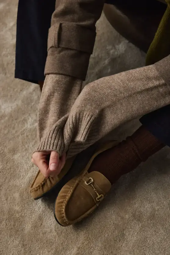 Basic Knit Sweater Mink - Gusto