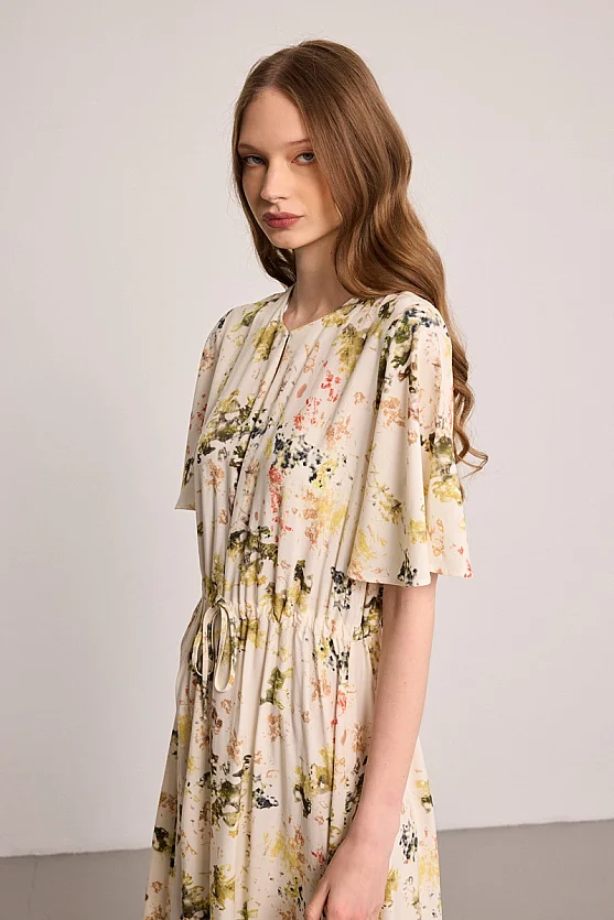 Butterfly Collection Modal Dress - Multicolor - 2