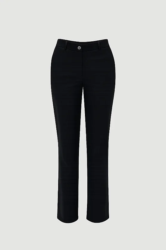 Canvas Mom Jeans - Black - 6