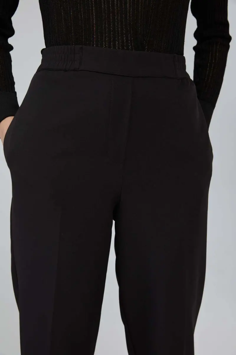 Pants - Black fabric pants