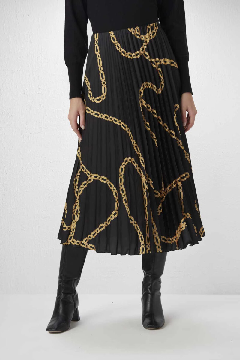 Patterned hotsell long skirt