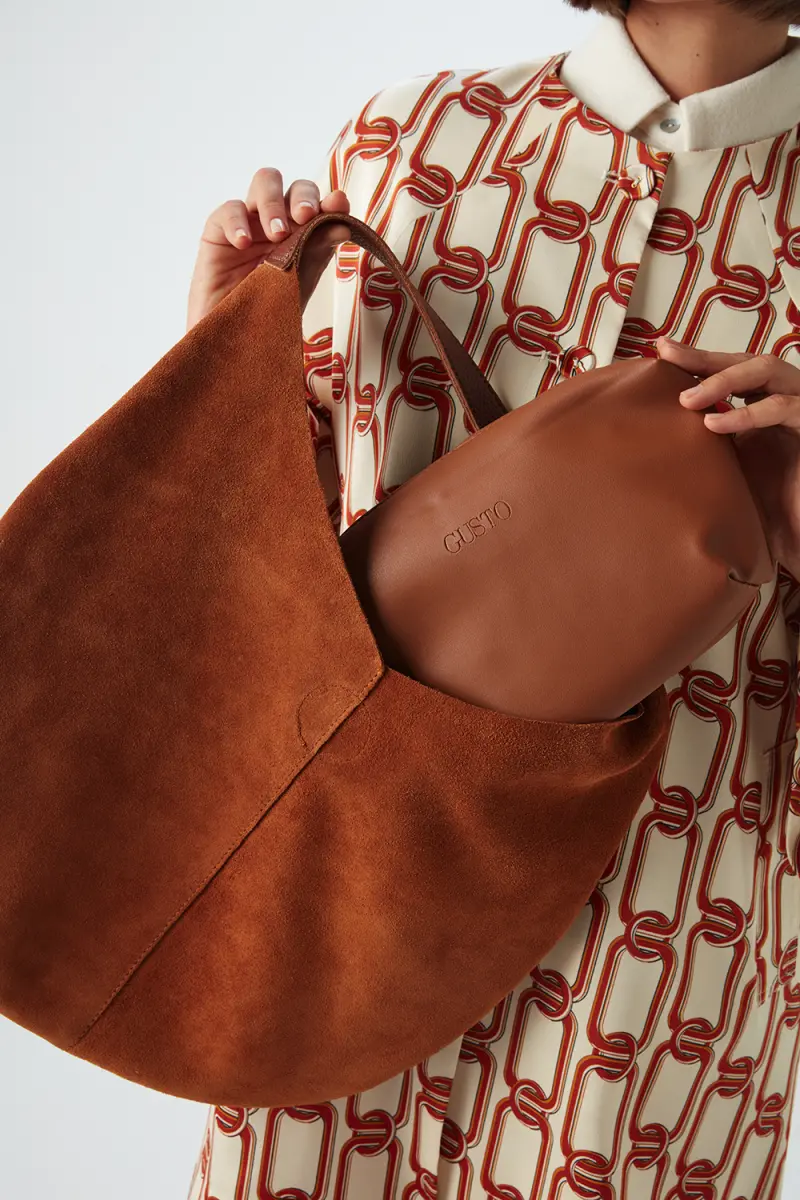 Amazon.com: Fold over Camel Tan Leather Women Clutch Purse Handbag :  Handmade Products