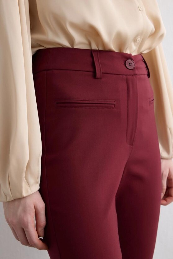 Classic Magic Pants - Burgundy - Gusto
