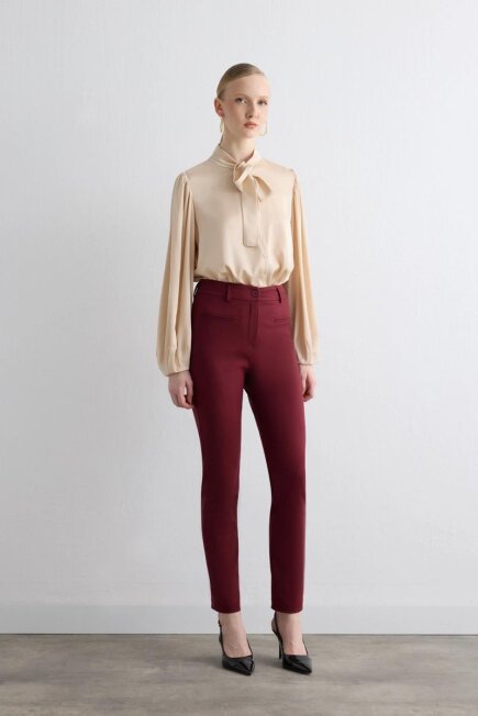 Classic Magic Pants - Burgundy - Gusto