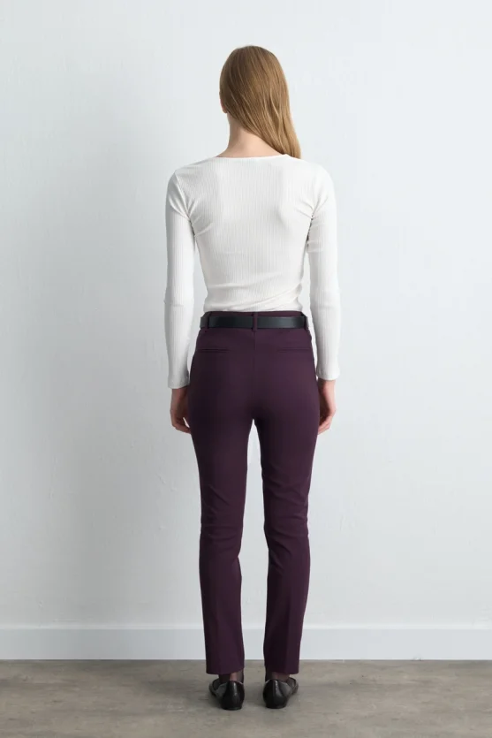 Classic Magic Pants Plum - 4