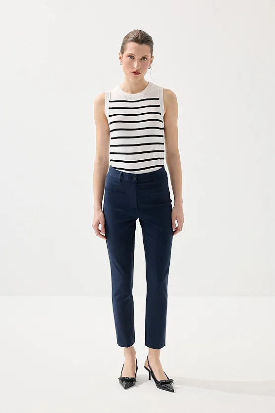 Classic Magic Trousers - Navy Blue - 1