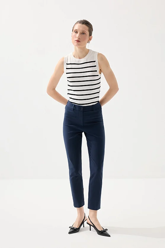 Classic Magic Trousers - Navy Blue - Gusto