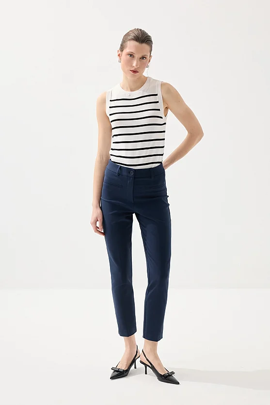 Classic Magic Trousers - Navy Blue - Gusto