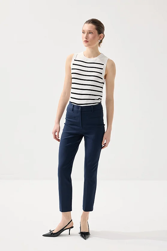 Classic Magic Trousers - Navy Blue - Gusto