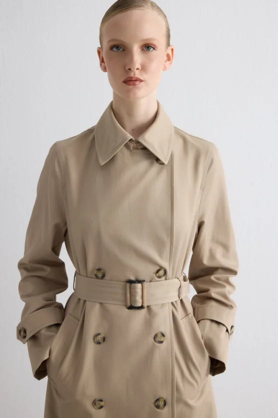 Classic Trench Coat Beige - 2
