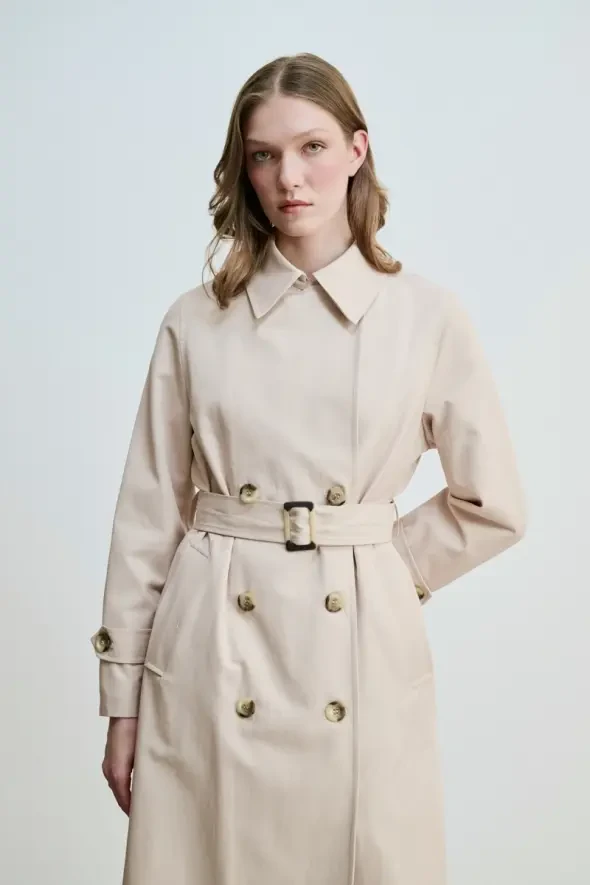 Classic Trenchcoat - Beige - Gusto