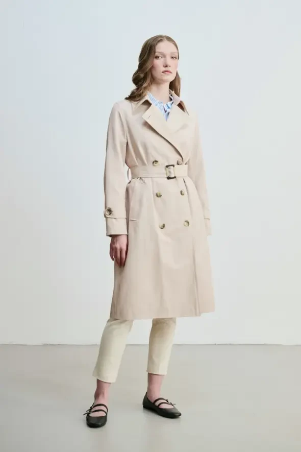 Classic Trenchcoat - Beige - 1
