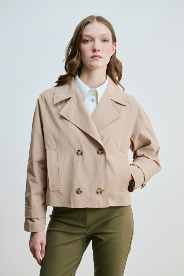 Classic Trenchcoat - Camel - 2