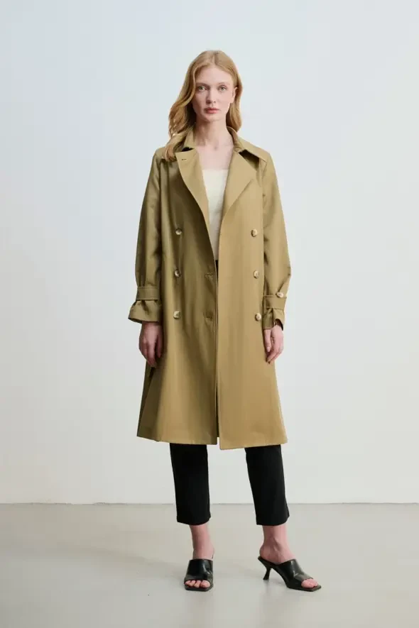 Classic Trenchcoat - Khaki - 2