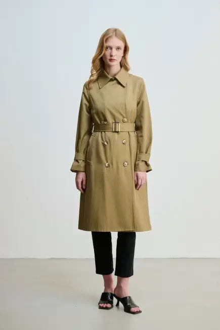 Classic Trenchcoat - Khaki Khaki