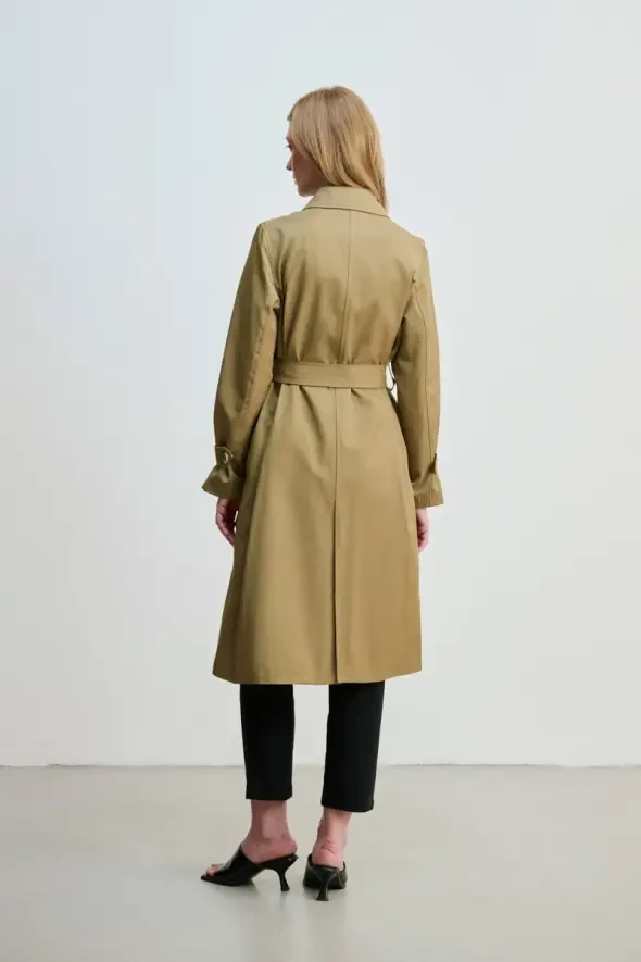 Classic Trenchcoat - Khaki - 5