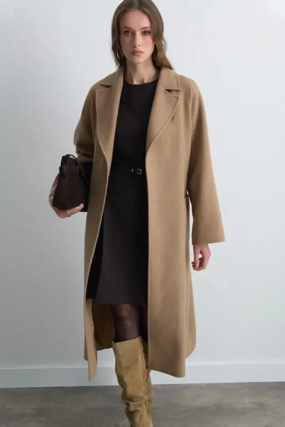 Classic Wool Coat Camel - Gusto
