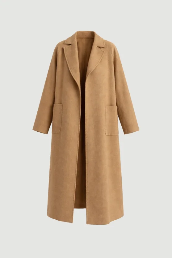 Classic Wool Coat Camel - 7