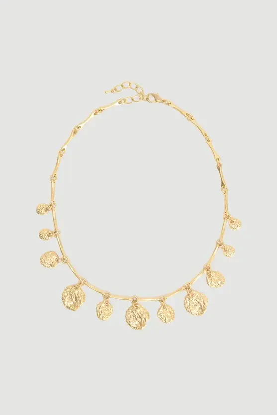 Dangling Necklace - Gold - Gusto