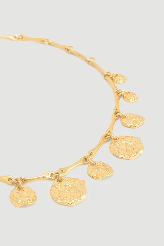 Dangling Necklace Gold - Gusto