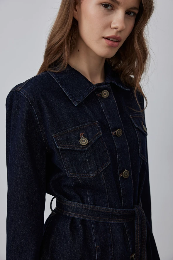 Denim Jacket - Blue - 4