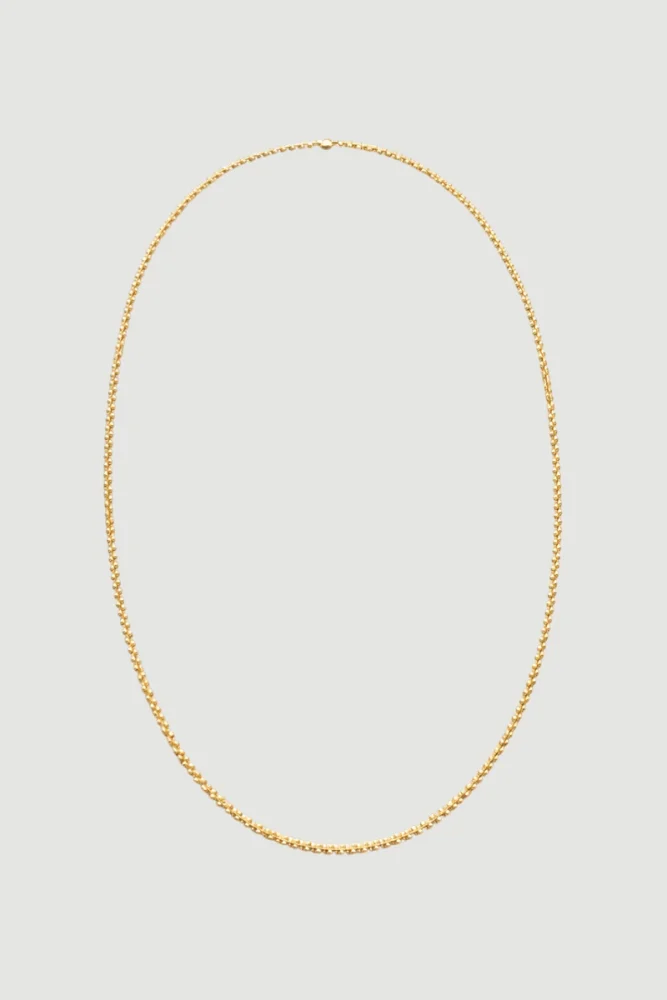 Dorika Long Necklace - Gold Gold