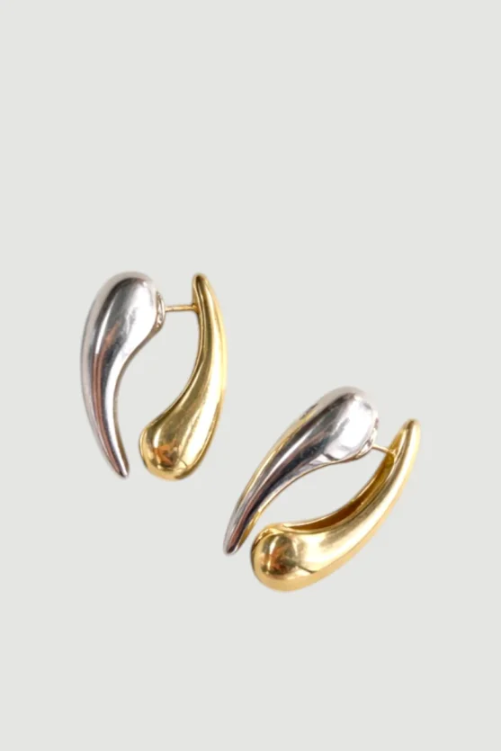 Double-Sided Earrings - Gold - Gusto