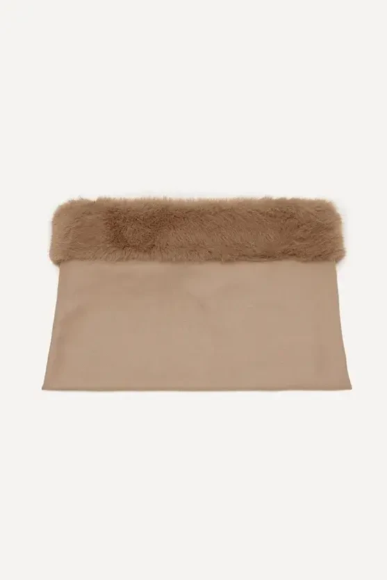 Faux Fur Shawl - Mink - Gusto