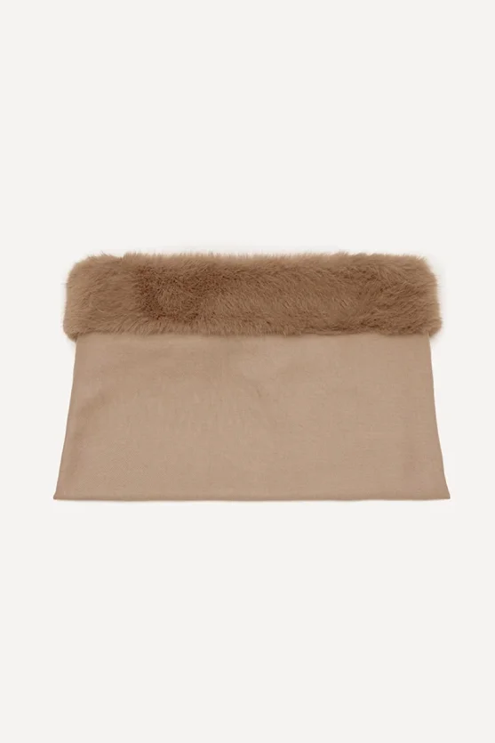 Faux Fur Shawl Mink - Gusto