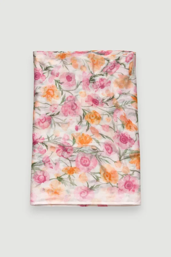 Floral Scarf - Pink - Gusto