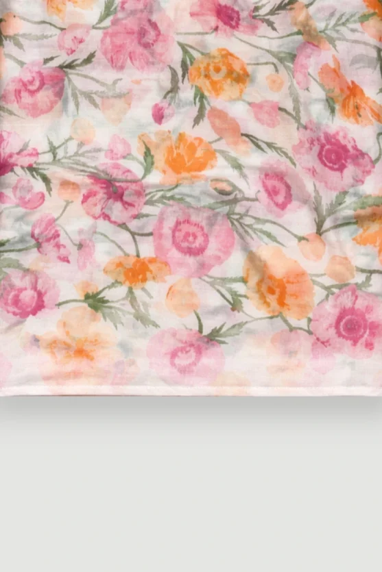 Floral Scarf - Pink - Gusto