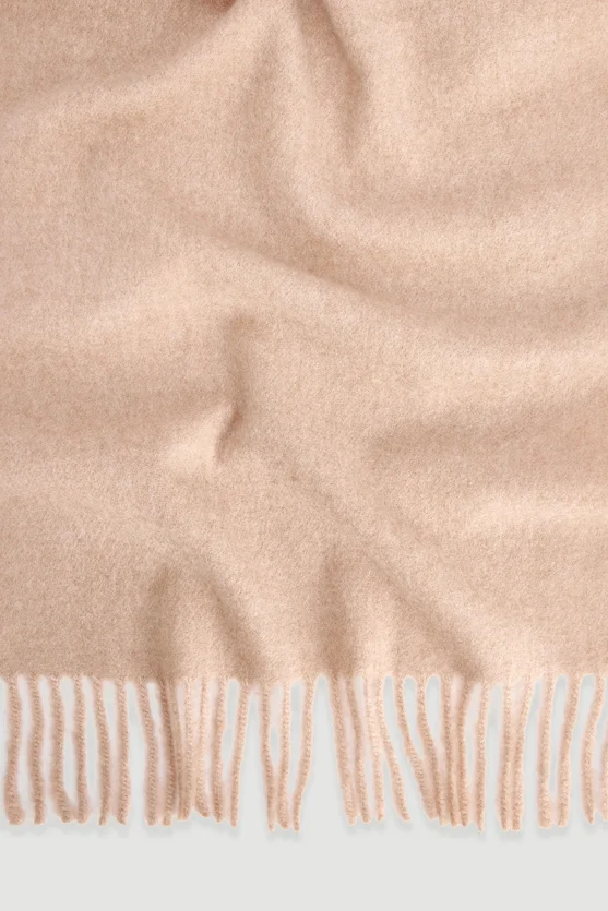 Fringed Shawl Beige - Gusto