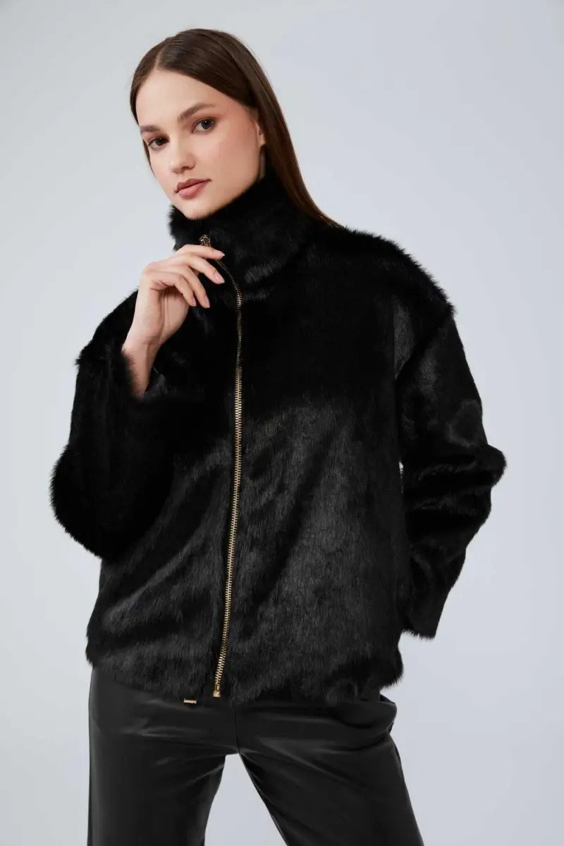 Polo store fur coat