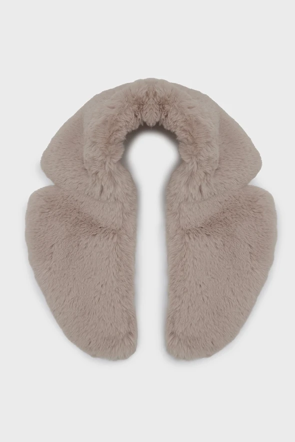 Fur Collar - Beige - 2