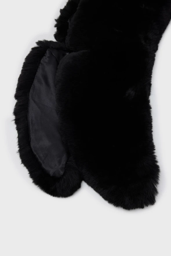 Fur Collar - Black - 3