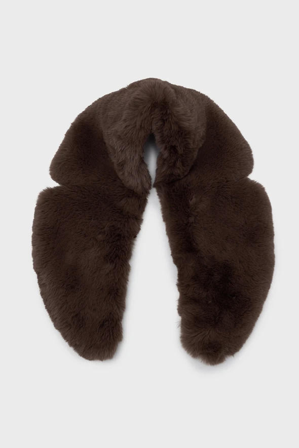 Fur Collar - Brown - 2