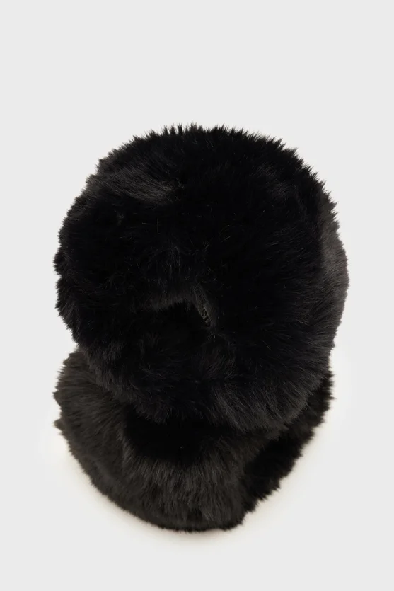 Fur Cuffs Black - 2
