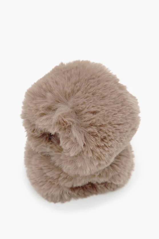 Fur Cuffs Brown - 2