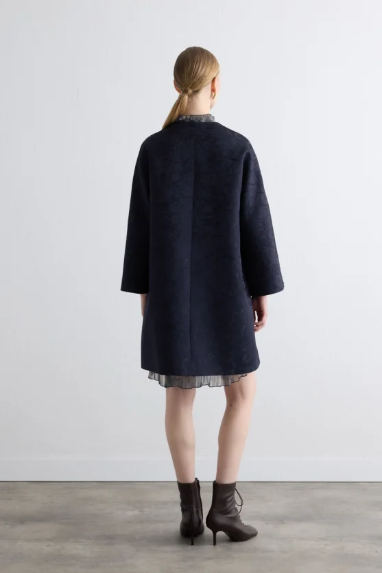 Jacquard Kaftan Navy - Gusto